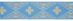 Immagine di Gallone Filo oro Rombi Croci H. cm 9 (3,5 inch) Poliestere Acetato Rosso Celeste Verde Viola Giallo Zecchino Avorio Nero Bianco/Giallo Tessuto per Paramenti liturgici