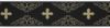 Immagine di Gallone liturgico in oro Rombi Croci H. 9 cm