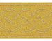 Immagine di Gallone Filo oro Mosaico H. cm 9 (3,5 inch) Poliestere Acetato Giallo Rosso Verde Viola Giallo Zecchino Bordeaux Tessuto per Paramenti liturgici