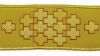 Imagen de Galón oro Cruces modulares H. 9 cm para ornamentos litúrgicos