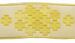 Picture of Galloon Golden Thread Modular crosses H. cm 9 (3,5 inch) Polyester and Acetate Fabric Yellow White Yellow Red Crimson White Gold White Pink Antique Gold Trim Orphrey Banding for liturgical Vestments 