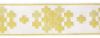 Imagen de Galón oro Cruces modulares H. 9 cm para ornamentos litúrgicos