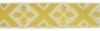 Imagen de Galón dorado Cruz San Andrés H. 9 cm para ornamentos litúrgicos