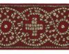 Picture of Gold Galloon Mosaic Cross H. 9 cm (3,5 inch)