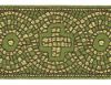 Picture of Gold Galloon Mosaic Cross H. 9 cm (3,5 inch)