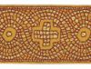 Picture of Gold Galloon Mosaic Cross H. 9 cm (3,5 inch)