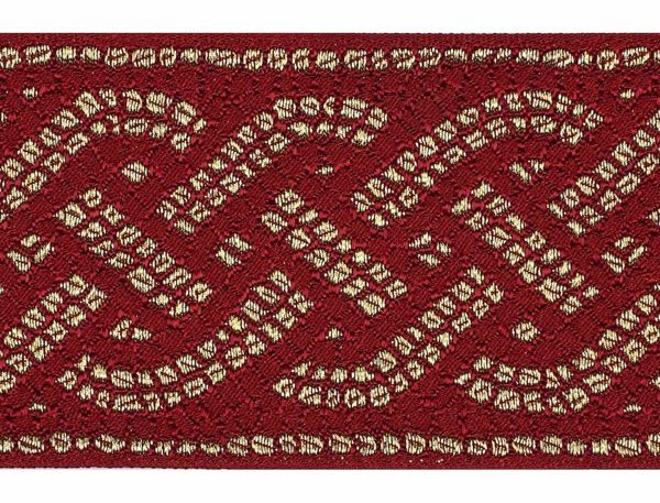 Immagine di Gallone oro Mosaico H. 9 cm per paramenti sacri