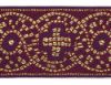 Imagen de Galón oro Cruz H. 9 cm para ornamentos litúrgicos