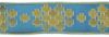 Imagen de Galón oro Cruces modulares H. 9 cm para ornamentos litúrgicos