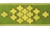 Imagen de Galón oro Cruces modulares H. 9 cm para ornamentos litúrgicos