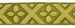 Immagine di Gallone Filo oro Croce Sant’ Andrea H. cm 9 (3,5 inch) Poliestere Acetato Rosso Celeste Verde Viola Tessuto per Paramenti liturgici