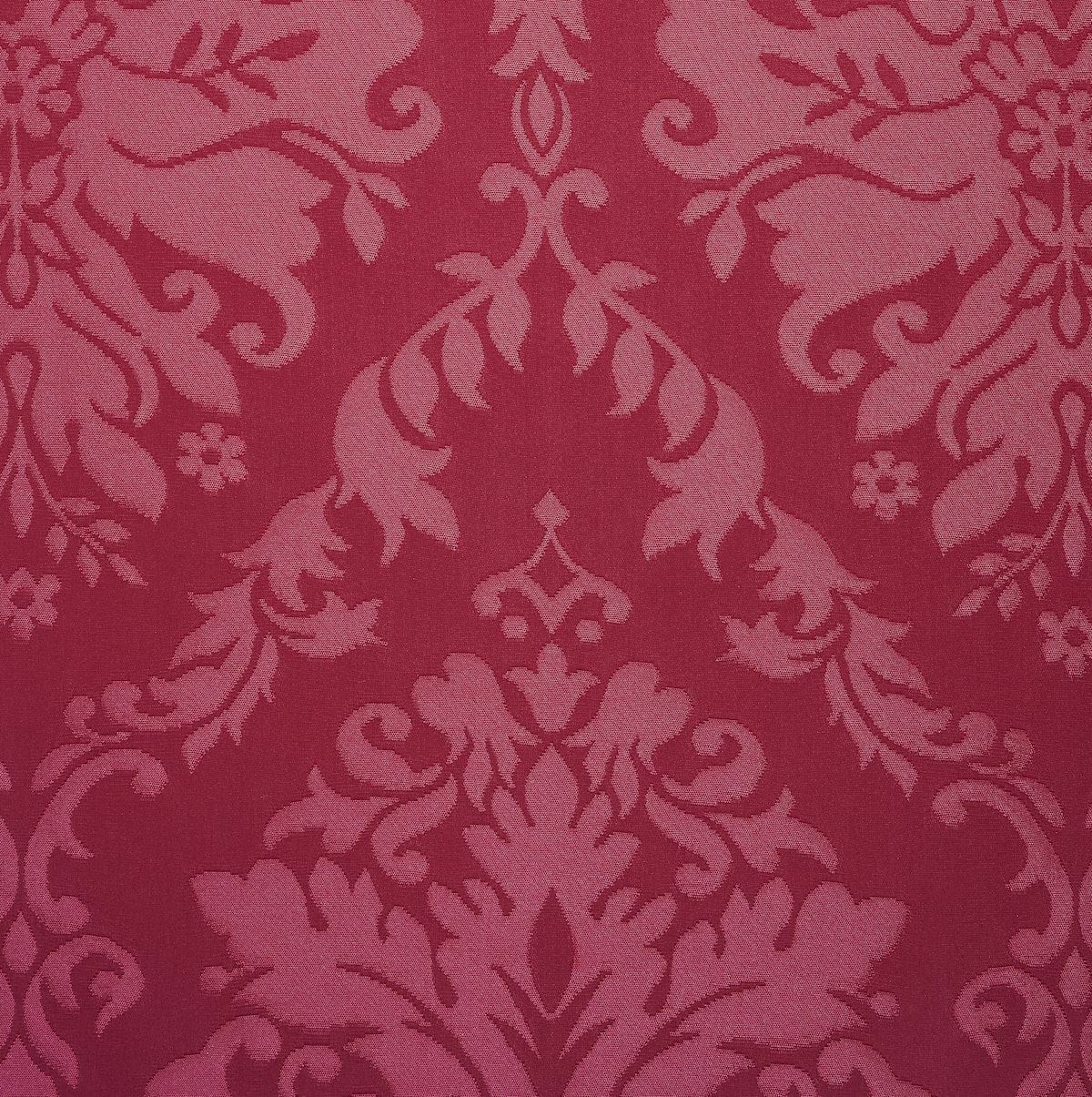 Damask Cross H. cm 160 (63 inch) Acetate Fabric Red Celestial Olive ...