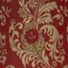 Immagine di Lampasso floreale filo oro specchiato Fiore singolo H. cm 160 (63 inch) Acetato Poliestere Rosso Viola Nero Blu Avorio Tessuto per Paramenti liturgici