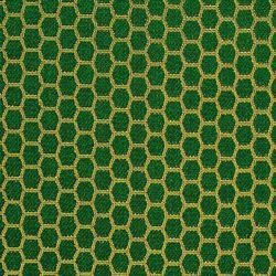 Picture of Broderie Embroidery Fabric Honeycomb H. cm 160 (63 inch) Acetate Polyester Embroidery Red Olive Green Yellow Gold Violet Milk White for liturgical Vestments