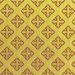Picture of Drape Crosses Rhombs H. cm 160 (63 inch) Yellow Gold Polyester Viscose Fabric for liturgical Vestments