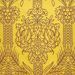 Immagine di Drappo floreale H. cm 160 (63 inch) Giallo Oro Poliestere Viscosa Tessuto per Paramenti liturgici