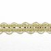 Picture of Agremano Braided Trim gold metal Embroidery H. cm 0,6 (0,24 inch) Metallic thread and Viscose Border Edge Trimming for liturgical Vestments