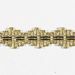 Picture of Agremano Braided Trim gold metal Double Edging H. cm 1,20 (0,47 inch.) Metallic thread and Viscose Border Edge Trimming for liturgical Vestments
