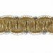 Picture of Agremano Braided Trim gold chain H. cm 2 (0,79 inch) Metallic thread and Viscose Border Edge Trimming for liturgical Vestments