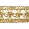 Imagen de Agreman vergolina oro H. 3 cm viscosa y poliéster
