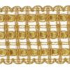 Picture of Liturgical gold liserè Agremano H. 6,5 cm (2,56 inch) viscose & polyester