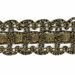 Picture of Agremano Braided Trim antique gold liserè H. cm 2,5 (0,98 inch) Viscose Polyester Border Edge Trimming for liturgical Vestments