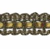 Imagen de Agreman liserè oro / oro antiguo H. 2,5 cm viscosa y poliéster