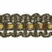 Picture of Agremano Braided Trim antique and classic gold liserè H. cm 2,5 (0,98 inch) Viscose Polyester Border Edge Trimming for liturgical Vestments