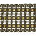 Picture of Agremano Braided Trim antique and classic gold liserè H. cm 6,5 (2,56 inch) Viscose Polyester Border Edge Trimming for liturgical Vestments