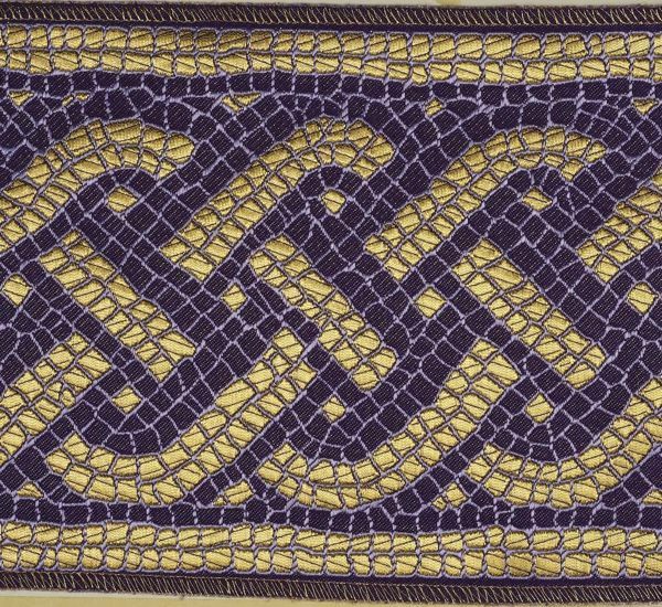Picture of Gold/color liturgical Orphrey Mosaic H. 18 cm (7,1 inch)