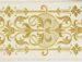 Picture of Orphrey Banding Fabric Floral Columns H. cm 18 (7,1 inch) Polyester Acetate Red Celestial Olive Green Violet Yellow White White Pink Antique Gold Ivory Bordeaux for liturgical Vestments 