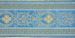 Immagine di Stolone Nido d'Ape H. cm 18 (7,1 inch) Poliestere Acetato Rosso Celeste Verde Viola Giallo Zecchino Bianco Bianco/Avana Tessuto per Paramenti liturgici