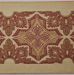 Picture of Orphrey Banding Fabric Golden Thread Cross Rhomb H. cm 18 (7,1 inch) Polyester Acetate Red Olive Green Violet White Ivory Bordeaux for liturgical Vestments 