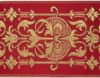 Picture of Gold/color Orphrey floral Columns H. 18 cm (7,1 inch)