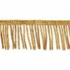 Picture of Gold metal bullion Fringe H. 4 cm (1,6 inch)