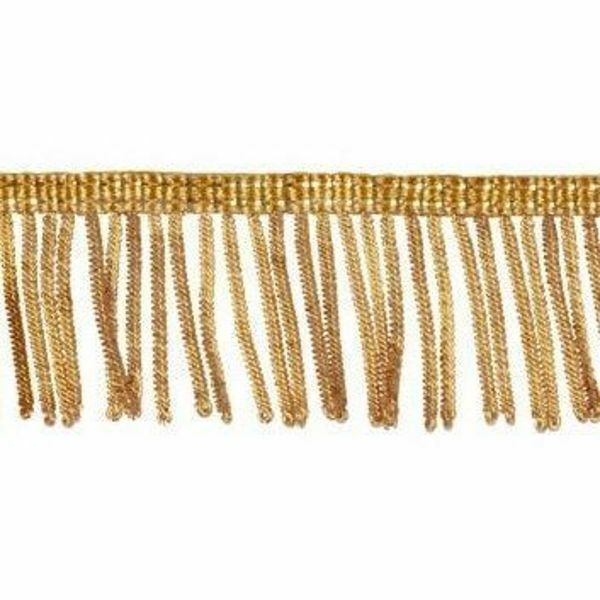 Picture of Gold metal bullion Fringe H. 4 cm (1,6 inch)