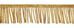 Picture of Fringe Trim Bullion 300 gold threads H. cm 4 (1,6 inch) Metallic thread Viscose Passementerie for liturgical Vestments