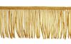 Immagine di Frange oro merceria lunghe canutiglia H. 8 cm