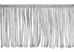 Picture of Fringe Trim Bullion 260 Silver threads H. cm 10 (3,9 inch) Metallic thread Viscose Passementerie for liturgical Vestments