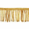 Immagine di Frange oro passamaneria canottiglia H. 5 cm