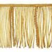 Immagine di Frangia Canuttiglia operata oro H. cm 10 (3,9 inch) filato metallico Viscosa Passamaneria per Paramenti Sacri 