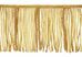 Immagine di Frangia Canuttiglia operata oro H. cm 10 (3,9 inch) filato metallico Viscosa Passamaneria per Paramenti Sacri 