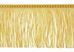 Immagine di Frangia ritorta oro metallo inox H. cm 10 (3,9 inch) filato metallico Viscosa Passamaneria per Paramenti Sacri 