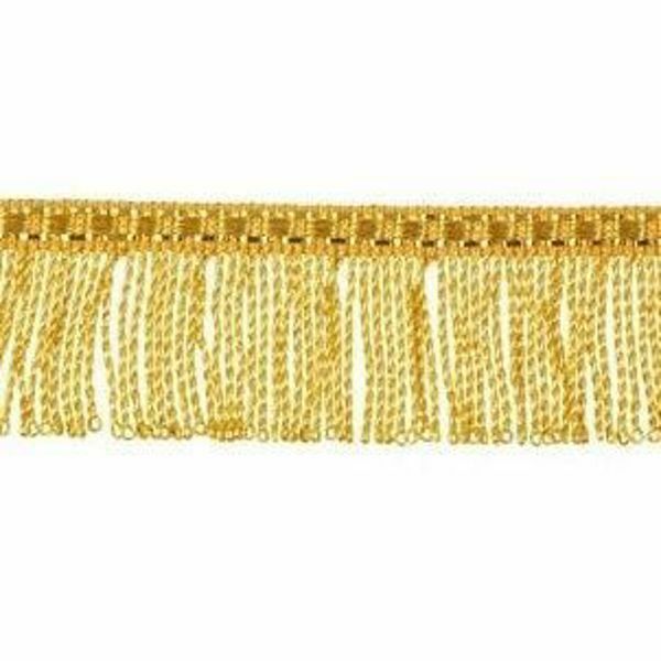 Picture of Twisted metallic gold Fringe Trim H. 3 cm (1,2 inch)