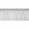 Immagine di Frange merceria argento ritorte H. 3 cm