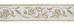 Imagen de Borde oro Hojas de Uva Trigo H. cm 10 (3,9 inch) mezcla Algodón Ribete para Vestiduras litúrgicas