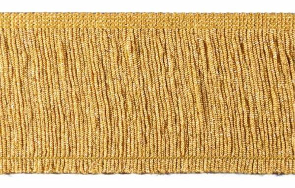 Imagen de Franja oro tripolone larga H. 10 cm mezcla algodón