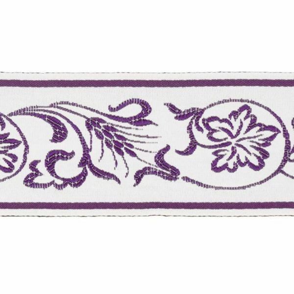 Picture of Liturgical Trim Grape Wheat leaves H. 5 cm (2,0 inch) cotton blend 