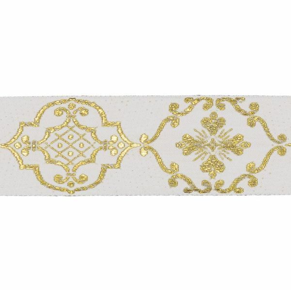 Picture of Trim Gold Giotto H. cm 5 (2,0 inch) Cotton blend Border Braid Passementerie for liturgical Vestments