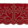 Picture of Ecclesiastical Lace Cross H. 12,5 cm (4,9 inch) polyester